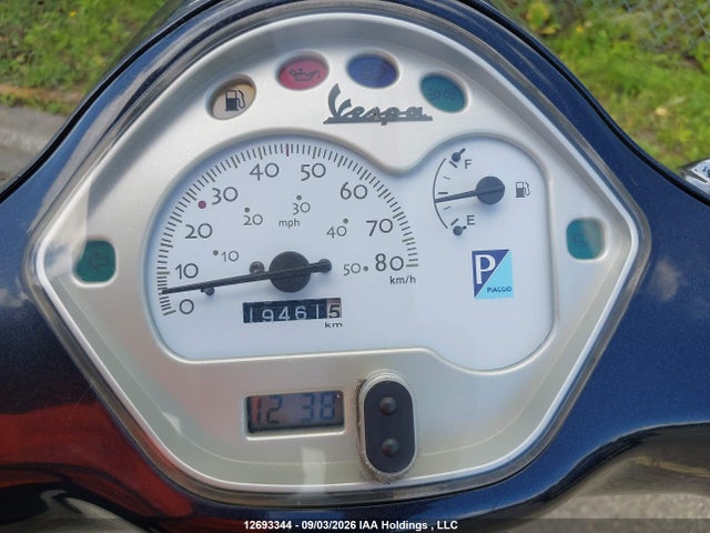 2007 Vespa Lx 50 მანქანა იყიდება აუქციონზე, vin: ZAPC386B175006123, აუქციონის ნომერი: 12693344