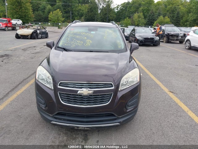 2015 Chevrolet Trax 1lt მანქანა იყიდება აუქციონზე, vin: 3GNCJLSB0FL212202, აუქციონის ნომერი: 12693413