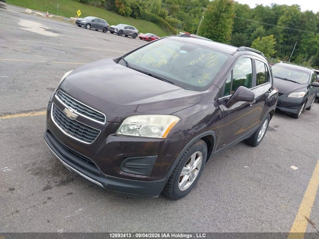 2015 Chevrolet Trax 1lt მანქანა იყიდება აუქციონზე, vin: 3GNCJLSB0FL212202, აუქციონის ნომერი: 12693413