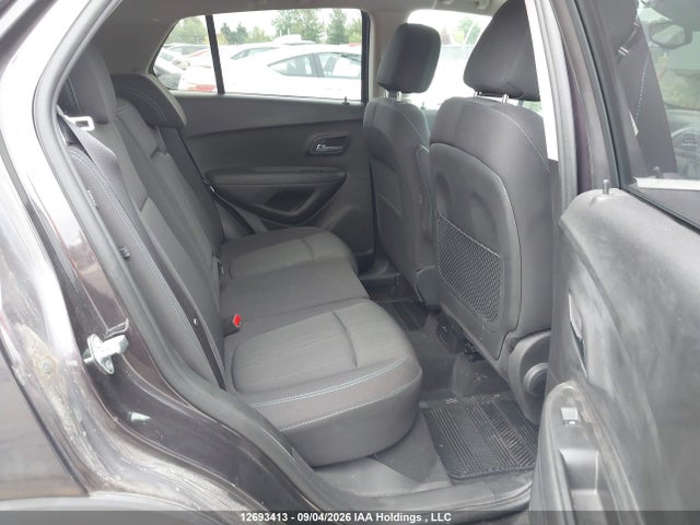 2015 Chevrolet Trax 1lt მანქანა იყიდება აუქციონზე, vin: 3GNCJLSB0FL212202, აუქციონის ნომერი: 12693413