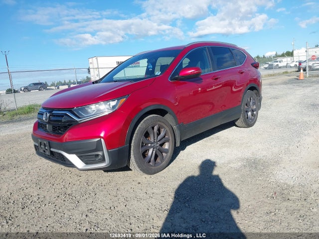12693419 :رقم المزاد ، 2HKRW2H44NH204383 vin ، 2022 Honda Cr-v Sport مزاد بيع
