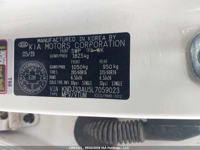 Продажа на аукционе авто 2020 Kia Soul Ex/ex Anniversary Edition/ex Limited/ex Premium/ex+/gt-line Limited/gt-line Premium, vin: KNDJ33AU5L7059023, номер лота: 12693421