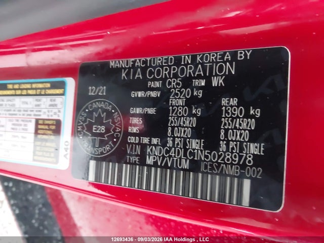 KNDC4DLC1N5028978 KIA Ev6 Long Range W/gt-line Pkg 1/long Range W/gt-line Pkg 2