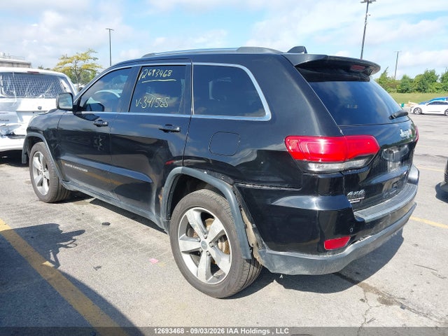 2016 Jeep Grand Cherokee Limited მანქანა იყიდება აუქციონზე, vin: 1C4RJFBG0GC341568, აუქციონის ნომერი: 12693468