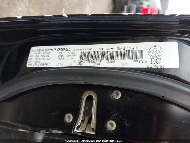 RAM 1500 St 2014 1C6RR7FT4ES402582 Image 19