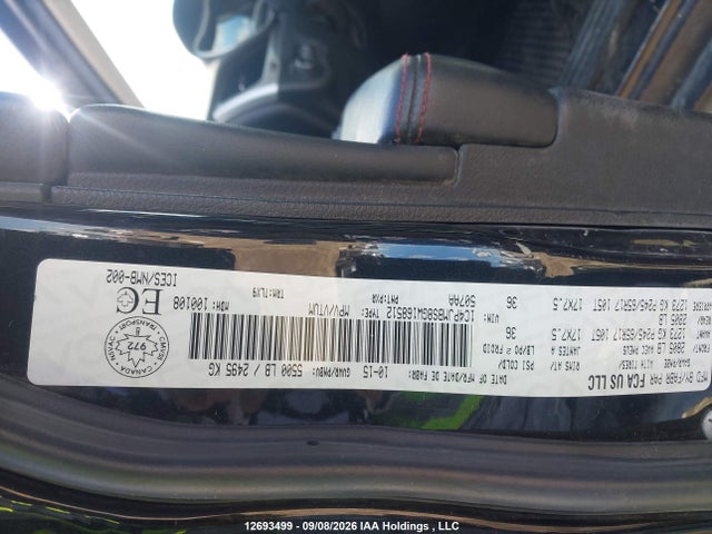 Продаж на аукціоні авто 2016 Jeep Cherokee Trailhawk, vin: 1C4PJMBS8GW168512, номер лоту: 12693499