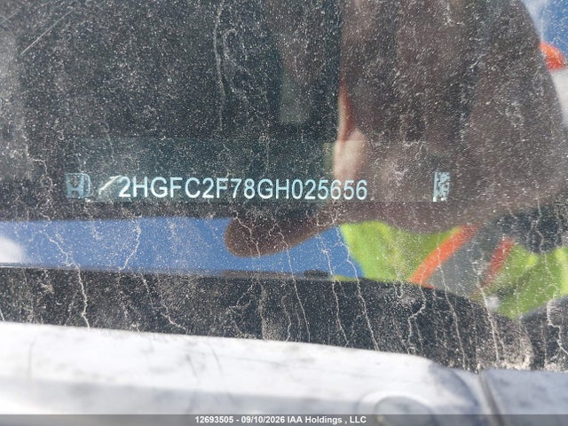 Продажа на аукционе авто 2016 Honda Civic Ex, vin: 2HGFC2F78GH025656, номер лота: 12693505
