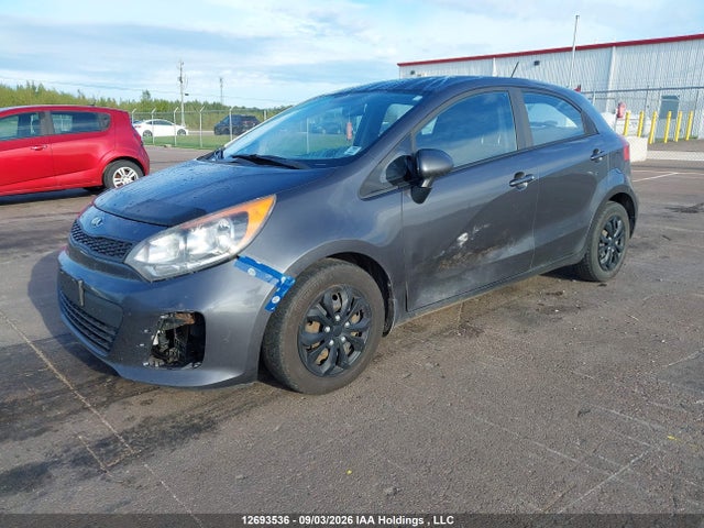 KIA RIO LX 2016 KNADM5A34G6587044 Image 2