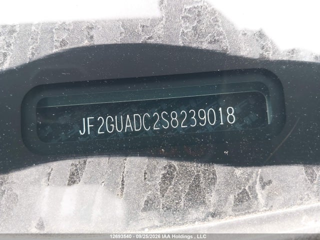 JF2GUADC2S8239018 Subaru Crosstrek Premium