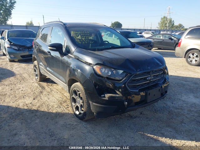 2018 Ford Ecosport Ses მანქანა იყიდება აუქციონზე, vin: MAJ6P1CL8JC186992, აუქციონის ნომერი: 12693546