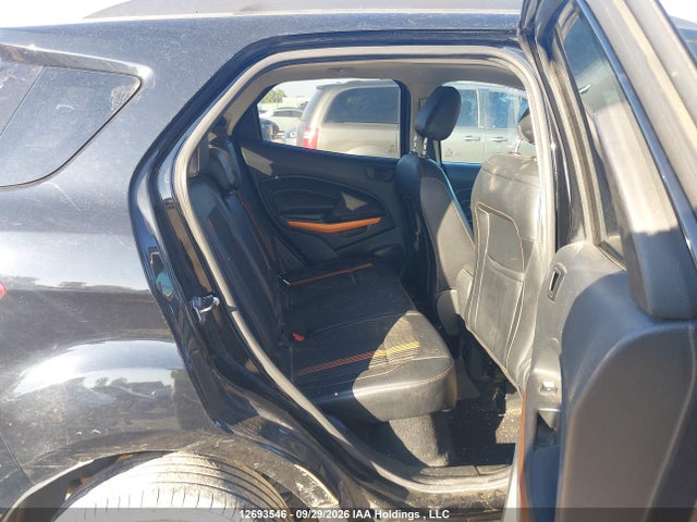 2018 Ford Ecosport Ses მანქანა იყიდება აუქციონზე, vin: MAJ6P1CL8JC186992, აუქციონის ნომერი: 12693546