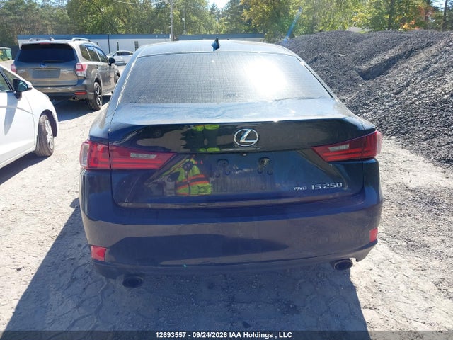 12693557 :رقم المزاد ، JTHCF1D20F5022555 vin ، 2015 Lexus Is 250 مزاد بيع