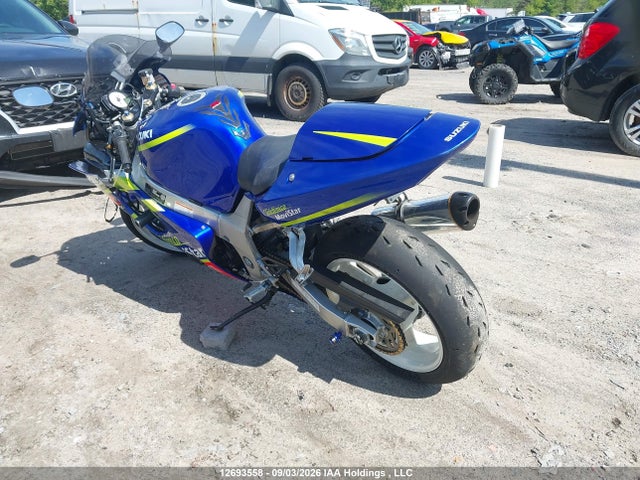 12693558 :رقم المزاد ، JS1GN7BA722105456 vin ، 2002 Suzuki Gsx-r600 مزاد بيع