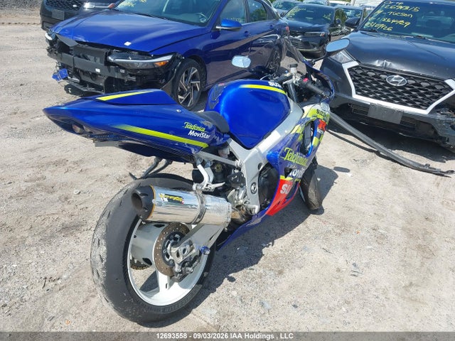 12693558 :رقم المزاد ، JS1GN7BA722105456 vin ، 2002 Suzuki Gsx-r600 مزاد بيع