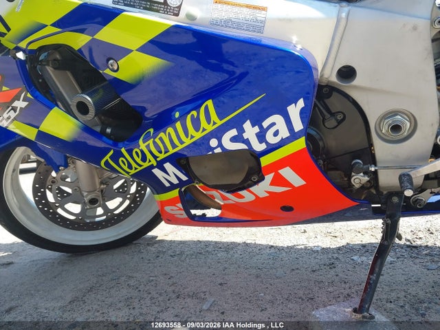 12693558 :رقم المزاد ، JS1GN7BA722105456 vin ، 2002 Suzuki Gsx-r600 مزاد بيع