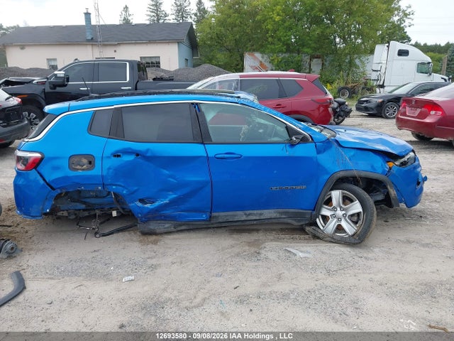 Продажа на аукционе авто 2022 Jeep Compass North, vin: 3C4NJDBB5NT168171, номер лота: 12693580