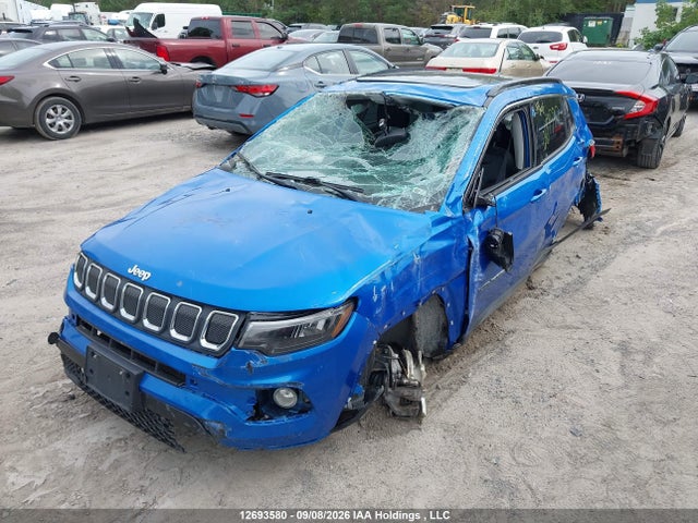 Продажа на аукционе авто 2022 Jeep Compass North, vin: 3C4NJDBB5NT168171, номер лота: 12693580