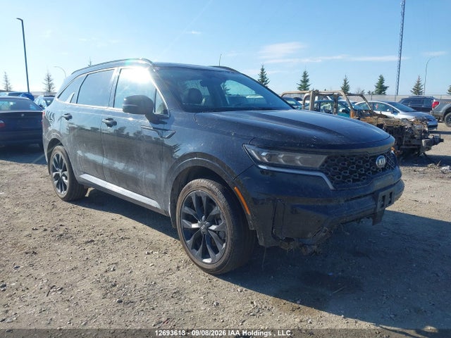 12693613 :رقم المزاد ، 5XYRHDLF2MG056013 vin ، 2021 Kia Sorento Ex مزاد بيع