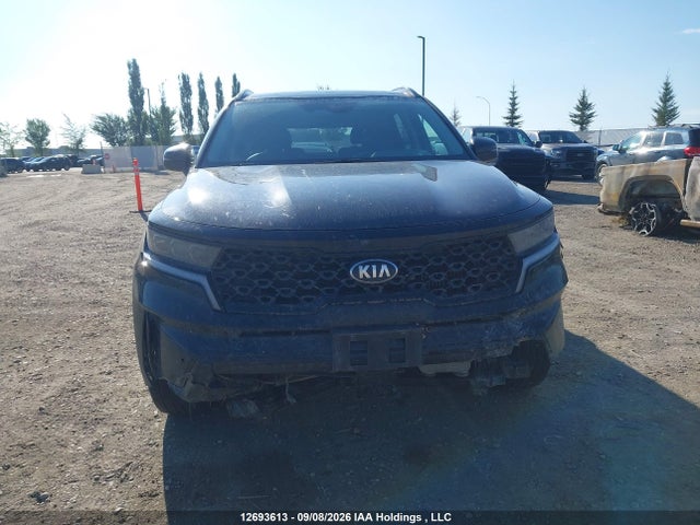 12693613 :رقم المزاد ، 5XYRHDLF2MG056013 vin ، 2021 Kia Sorento Ex مزاد بيع