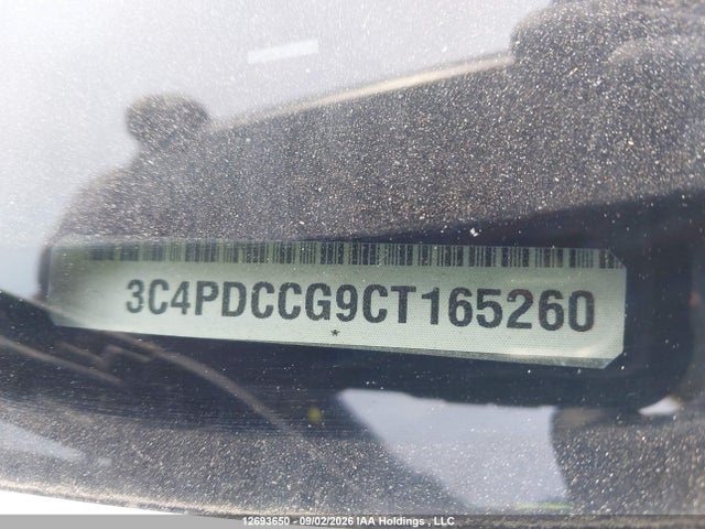 12693650 :رقم المزاد ، 3C4PDCCG9CT165260 vin ، 2012 Dodge Journey Sxt   Crew مزاد بيع