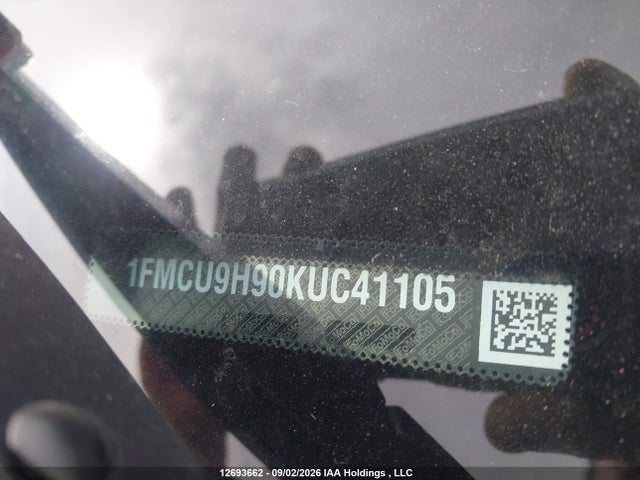 Ford ESCAPE SEL 2019 1FMCU9H90KUC41105 Image 19