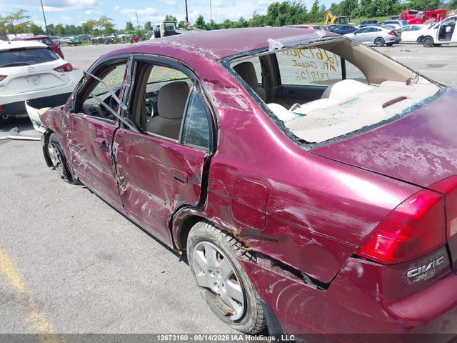 2002 Honda Civic Lx-g მანქანა იყიდება აუქციონზე, vin: 2HGES16882H902270, აუქციონის ნომერი: 12673160