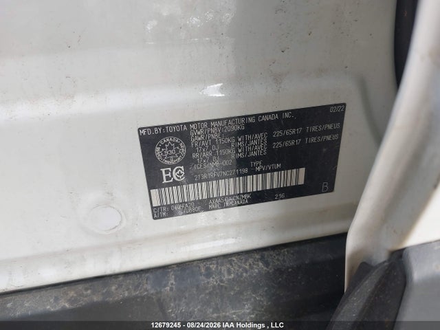 Toyota Rav4 Xle 2022 2T3R1RFV7NC271198 Image 9