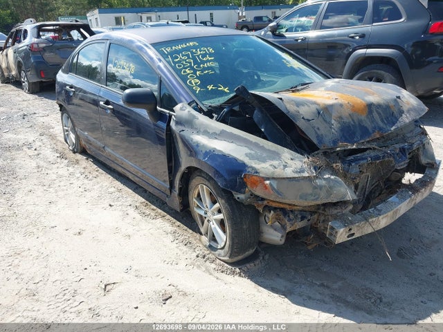 2006 Honda Civic Dx Vp მანქანა იყიდება აუქციონზე, vin: 2HGFA16316H039166, აუქციონის ნომერი: 12693698