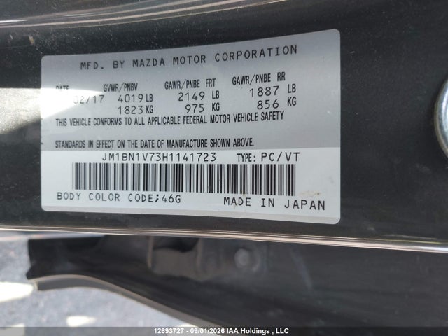 Mazda Mazda3 Gs 2017 JM1BN1V73H1141723 Image 21
