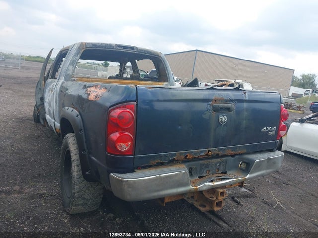 2007 Dodge Ram 2500 Laramie მანქანა იყიდება აუქციონზე, vin: 3D3KS29CX7G755861, აუქციონის ნომერი: 12693734