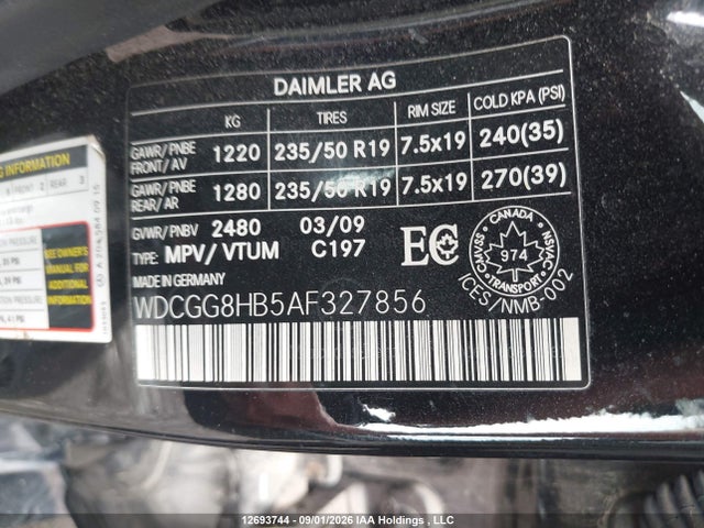 Auction sale of the 2010 Mercedes-benz Glk 350 4matic, vin: WDCGG8HB5AF327856, lot number: 12693744