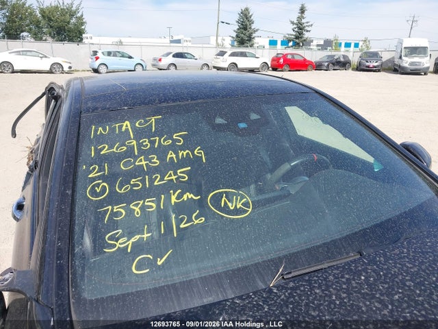 W1KWF6EBXMR651245 Mercedes-Benz C 43 Amg