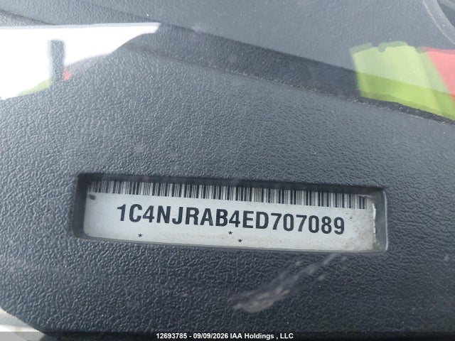 Aukcja sprzedaży 2014 Jeep Patriot Sport/north, vin: 1C4NJRAB4ED707089, numer aukcji: 12693785