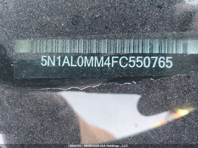 Infiniti QX60 2015 5N1AL0MM4FC550765 Image 19