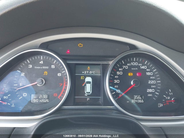 2012 Audi Q7 Prestige მანქანა იყიდება აუქციონზე, vin: WA1DGCFE6CD006300, აუქციონის ნომერი: 12693810