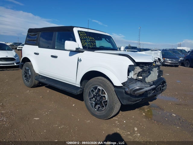 Aukcja sprzedaży 2026 Ford Bronco Outer Banks, vin: 1FMEE8BP4TLA42833, numer aukcji: 12693812