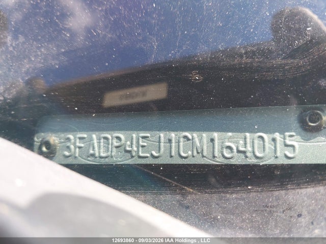 Aukcja sprzedaży 2012 Ford Fiesta Se, vin: 3FADP4EJ1CM164015, numer aukcji: 12693860
