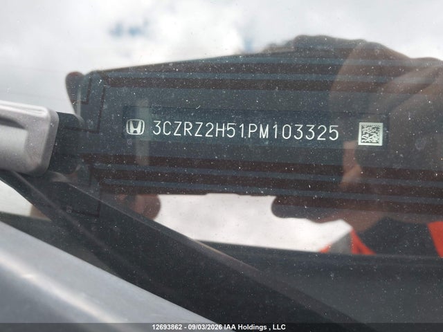 2023 Honda Hr-v Sport მანქანა იყიდება აუქციონზე, vin: 3CZRZ2H51PM103325, აუქციონის ნომერი: 12693862