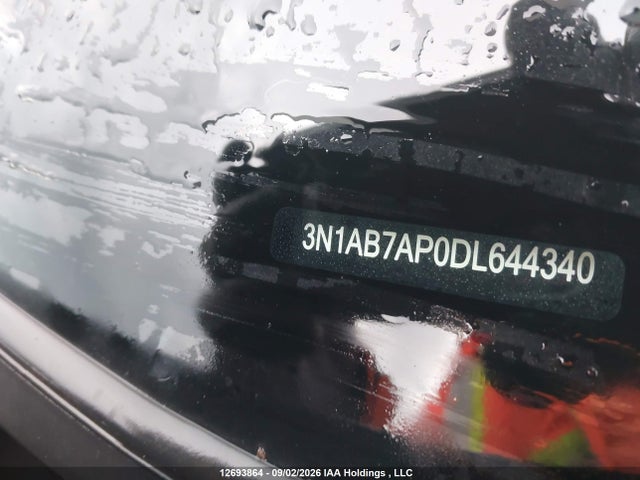 Продажа на аукционе авто 2013 Nissan Sentra Sv, vin: 3N1AB7AP0DL644340, номер лота: 12693864