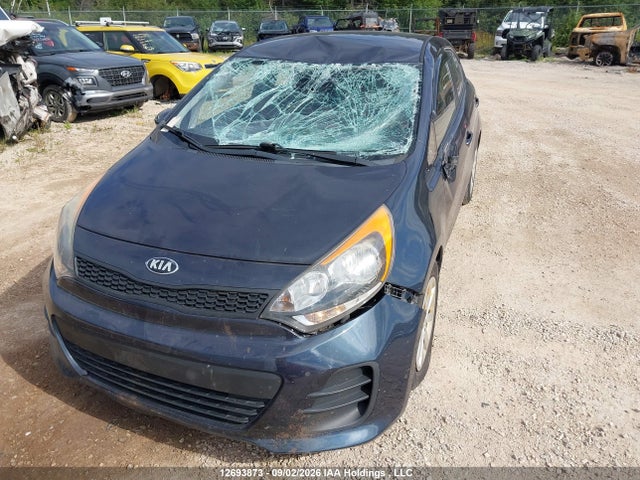 2016 Kia Rio Lx მანქანა იყიდება აუქციონზე, vin: KNADM5A36G6743116, აუქციონის ნომერი: 12693873
