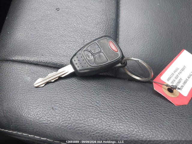 Aukcja sprzedaży 2016 Jeep Patriot Sport/north, vin: 1C4NJRAB4GD522172, numer aukcji: 12693889