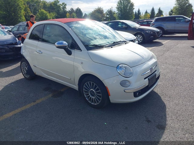 12693902 :رقم المزاد ، 3C3CFFER1DT552433 vin ، 2013 Fiat 500 Lounge مزاد بيع