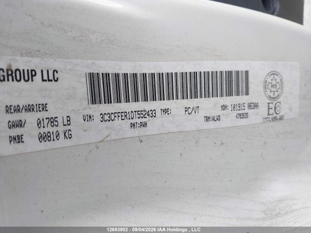 Aukcja sprzedaży 2013 Fiat 500 Lounge, vin: 3C3CFFER1DT552433, numer aukcji: 12693902