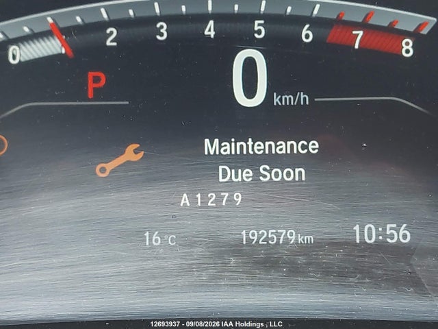 12693937 :رقم المزاد ، 2HKRW2H91JH109687 vin ، 2018 Honda Cr-v Touring مزاد بيع
