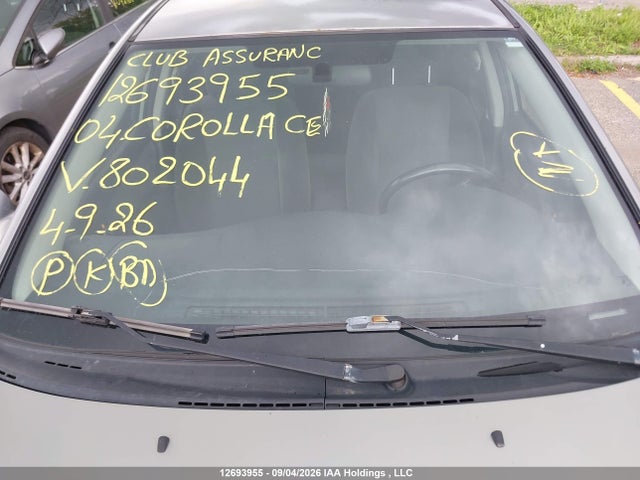 Aukcja sprzedaży 2004 Toyota Corolla Ce/le/s, vin: 2T1BR32E14C802044, numer aukcji: 12693955