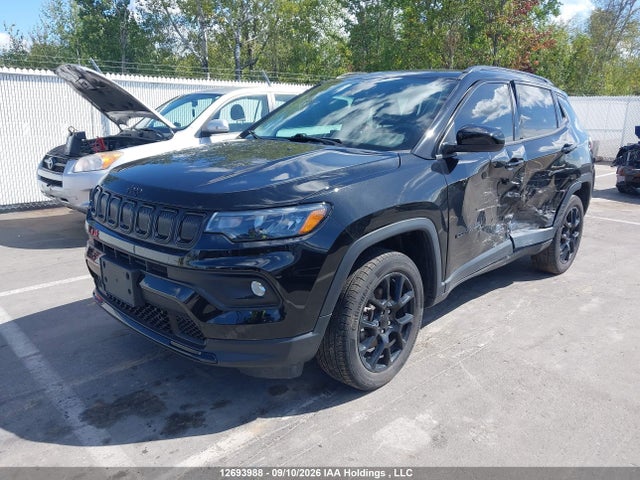 Продаж на аукціоні авто 2022 Jeep Compass Altitude, vin: 3C4NJDFB9NT220668, номер лоту: 12693988