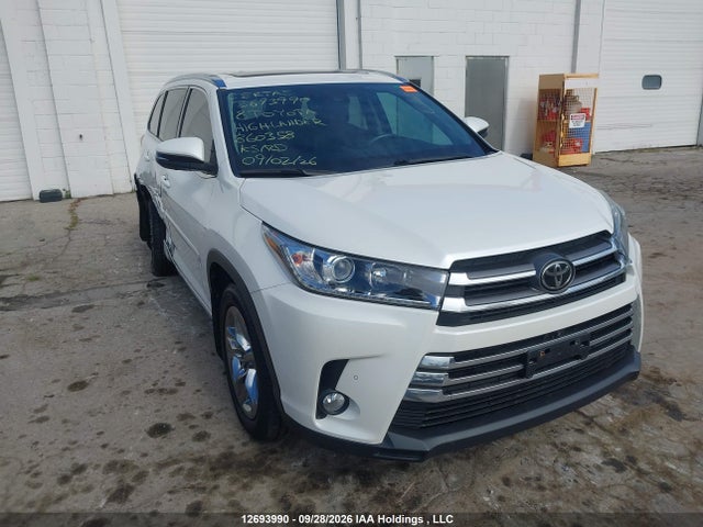 Toyota Highlander Limited/ltd Platinum 2018 5TDDZRFH2JS860358 main image