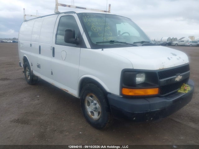 2008 Chevrolet Express G1500 მანქანა იყიდება აუქციონზე, vin: 1GCFG15X181105671, აუქციონის ნომერი: 12694015