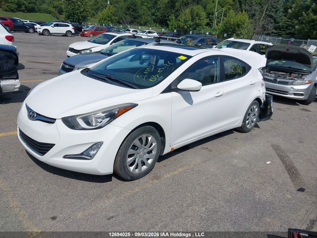 Hyundai Elantra Gls 2015 KMHDH4AH3FU262744 Image 2