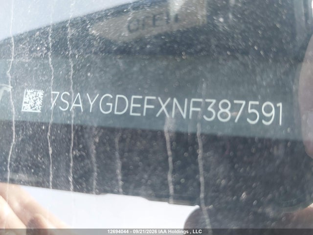 Tesla Model Y 2022 7SAYGDEFXNF387591 Image 18